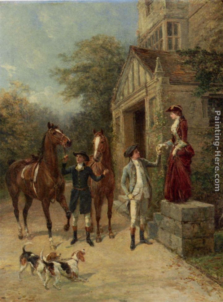 Heywood Hardy The New Mount